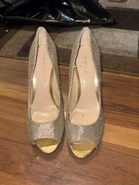 Glittery heels